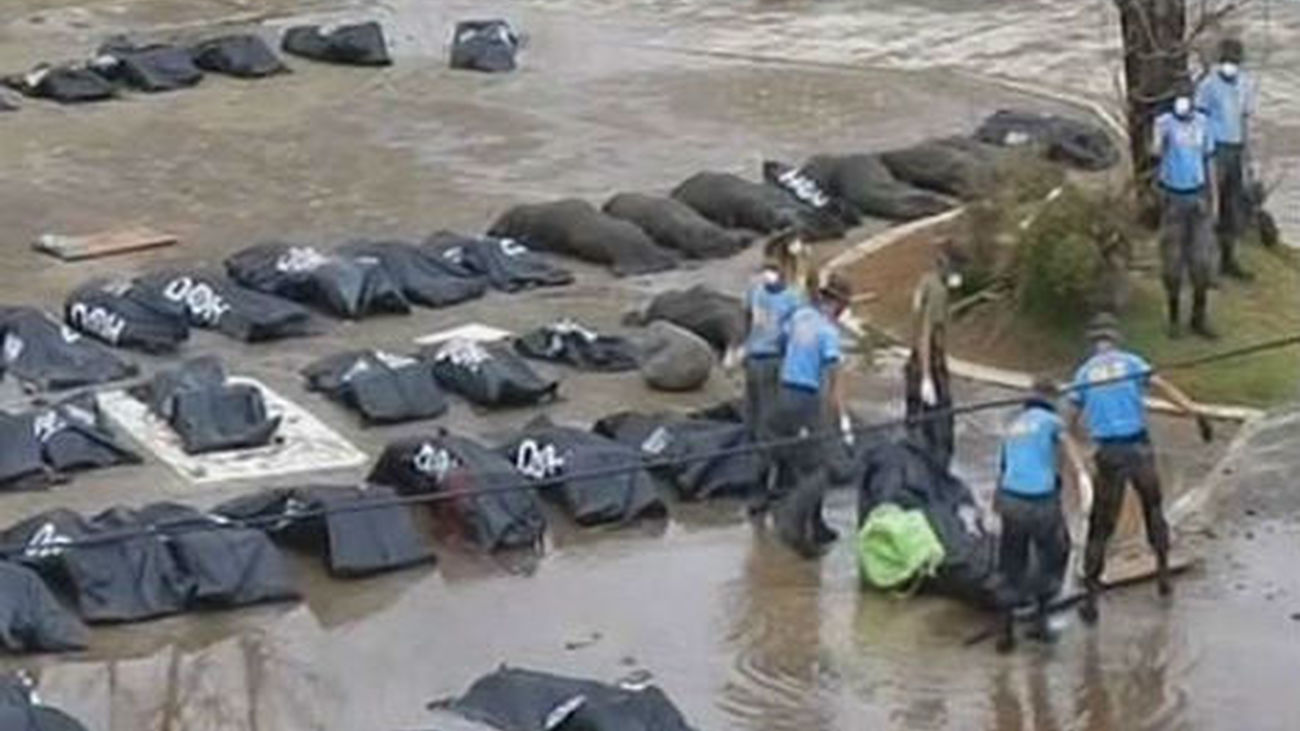 Los muertos en Filipinas por el tifón Haiyan ya superan los 2.200