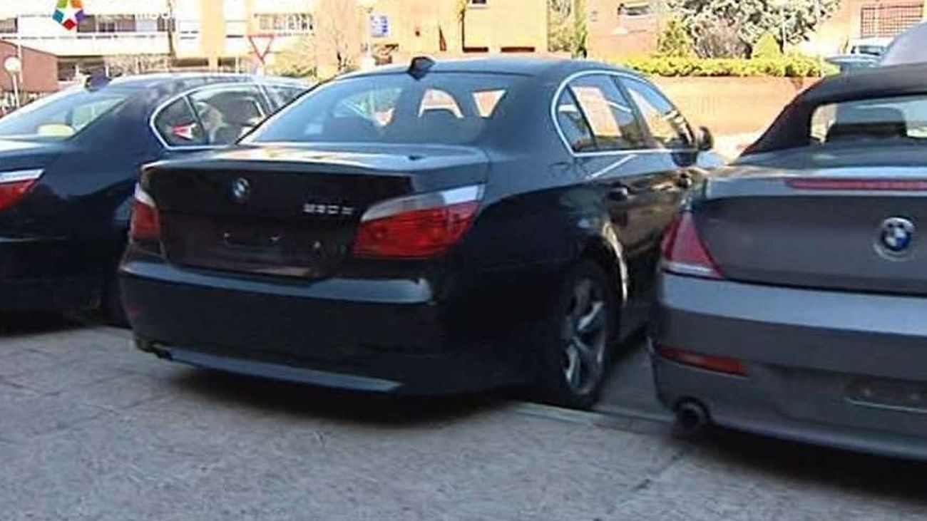 La policía recupera 70 coches robados en la Comunidad de Madrid