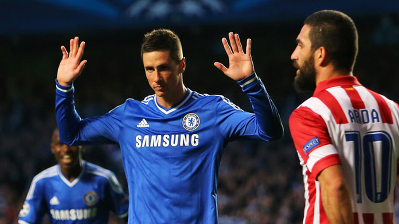 El 'hijo pródigo' no celebra su gol al Atleti (Chelsea, 1 - At. Madrid, 3)