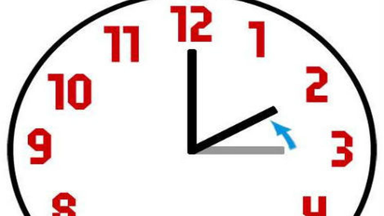 El próximo domingo, a las 03.00 serán las 02.00, y se volverá al horario de invierno