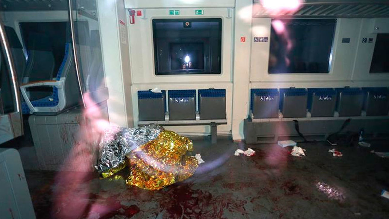 Un refugiado afgano hiere con un hacha a 4 personas en un tren alemán
