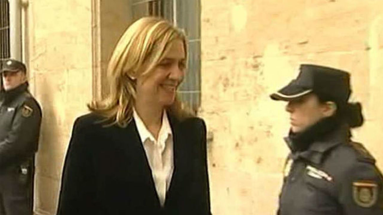 El tribunal resolverá antes del 9 de febrero si aplica la doctrina Botín a la Infanta Cristina