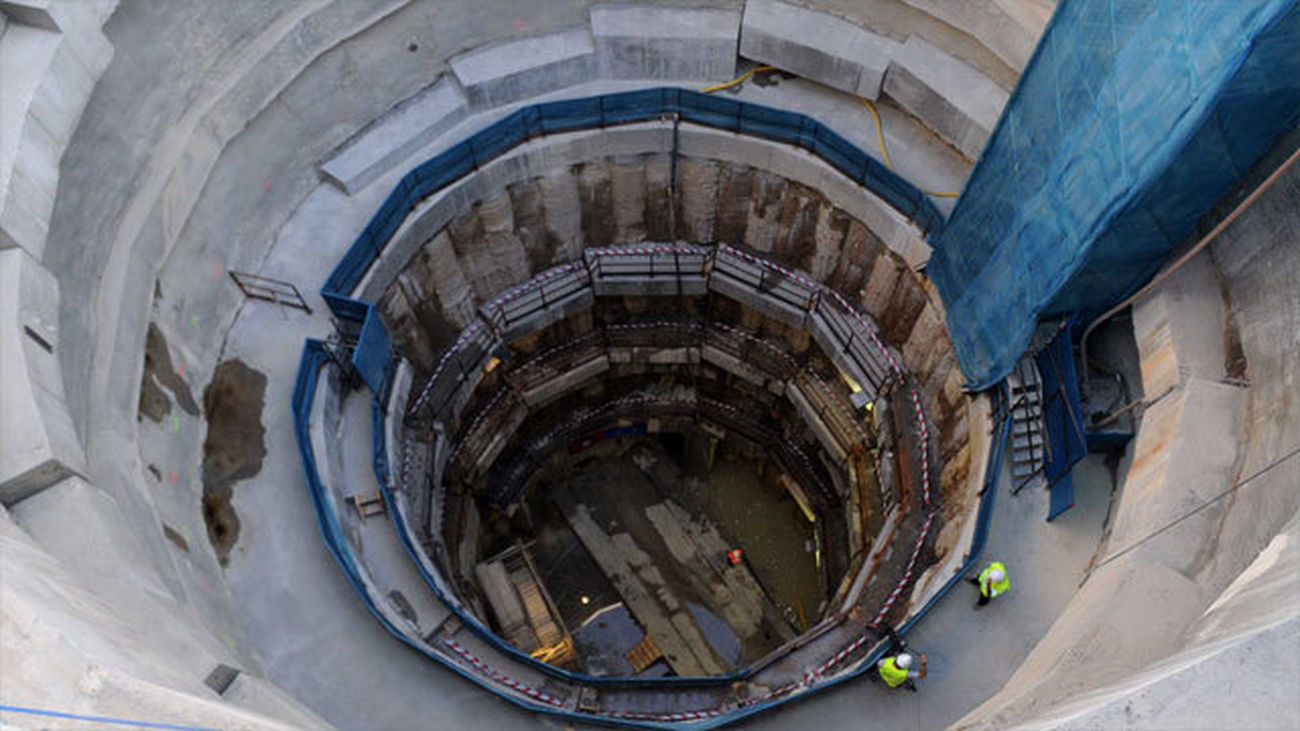 La tuneladora 'María' acaba el túnel para un colector de agua de 2,6 kms