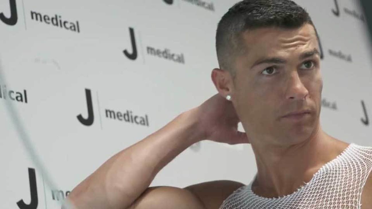 La primeras horas de Cristiano en Turín