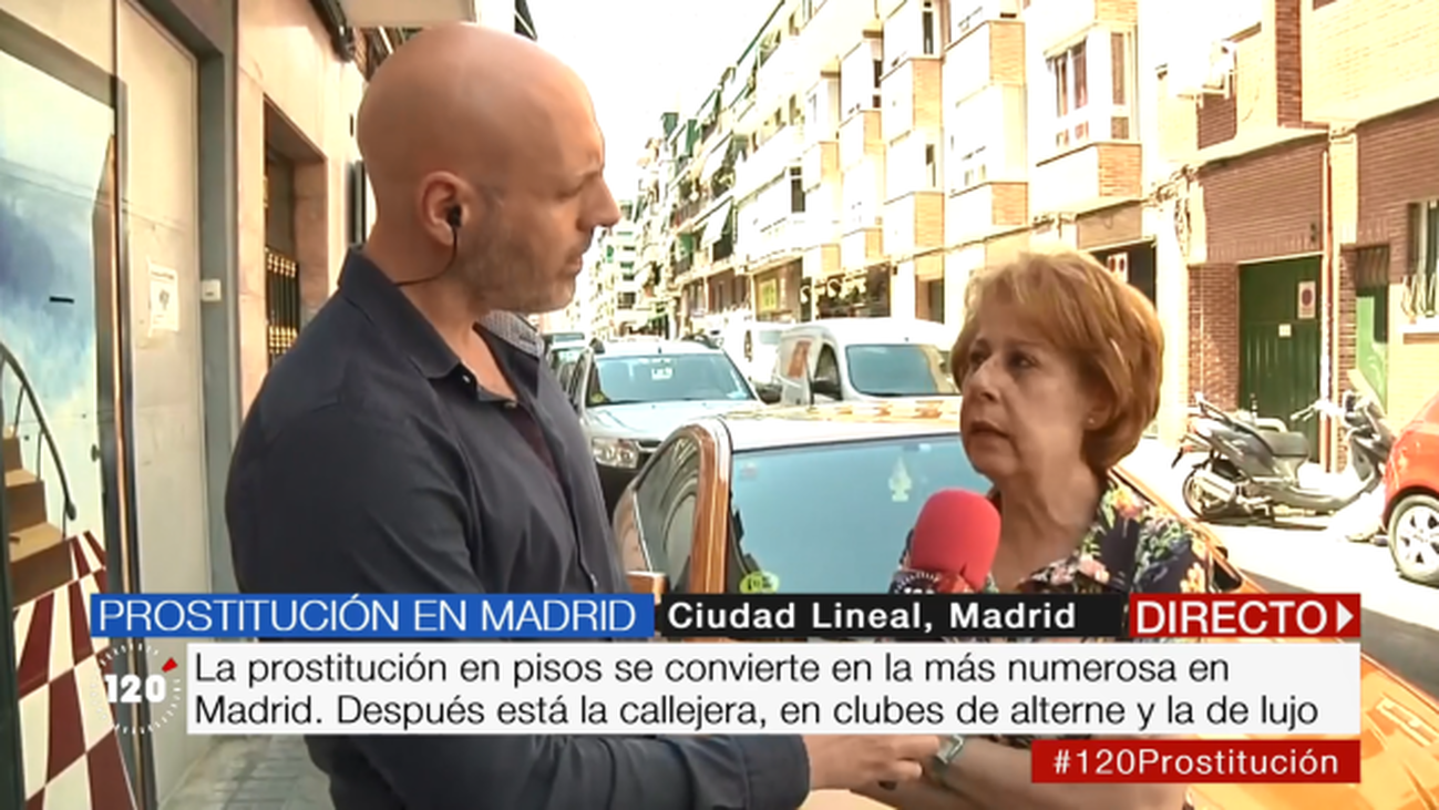 Ana, vecina de Ciudad Lineal: “Llegamos a recoger 57.000 panfletos de prostitución”