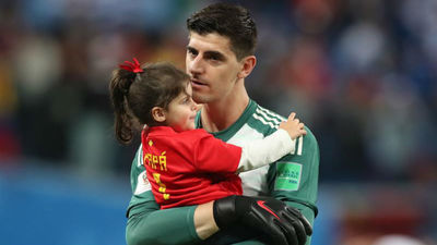 Curtois serñá del Real Madrid en breve