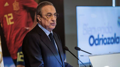 Florentino dice que el Madrid "se reforzará con grandísimos jugadores"