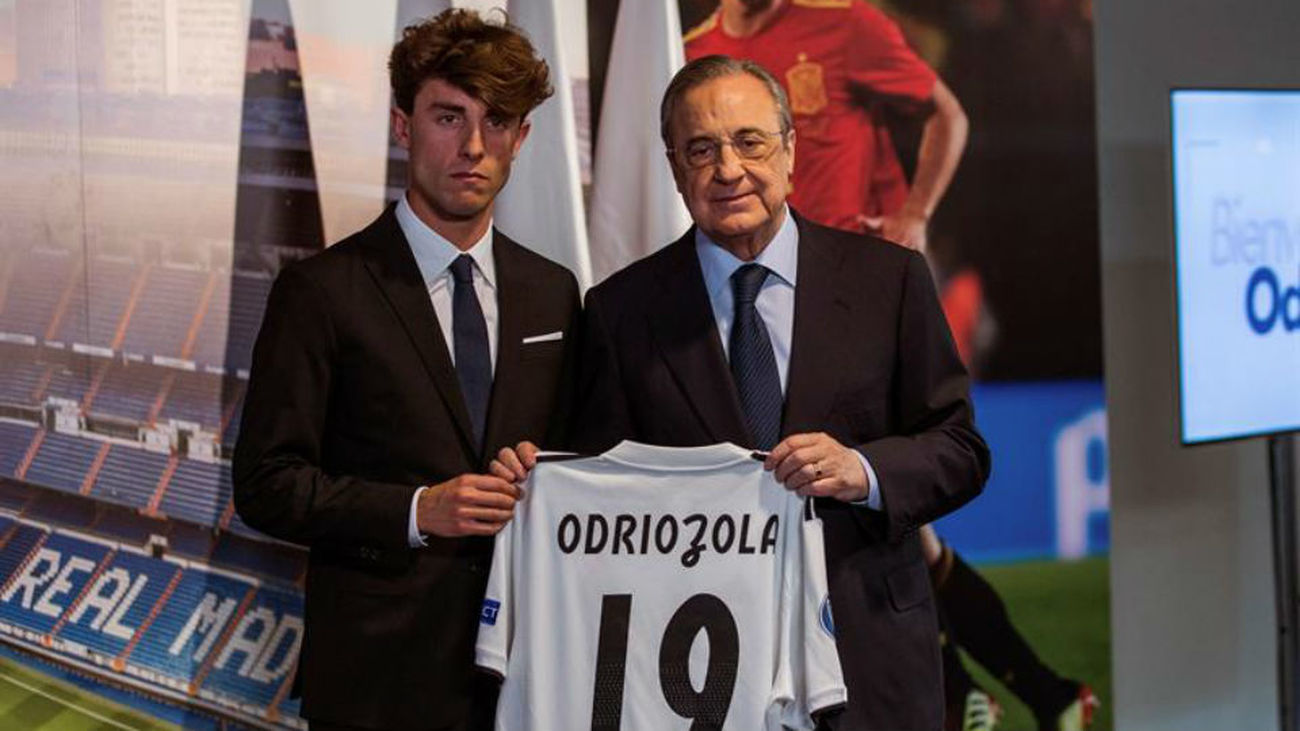 Odriozola: "Venir al Real Madrid es como ir a Disney de pequeño"