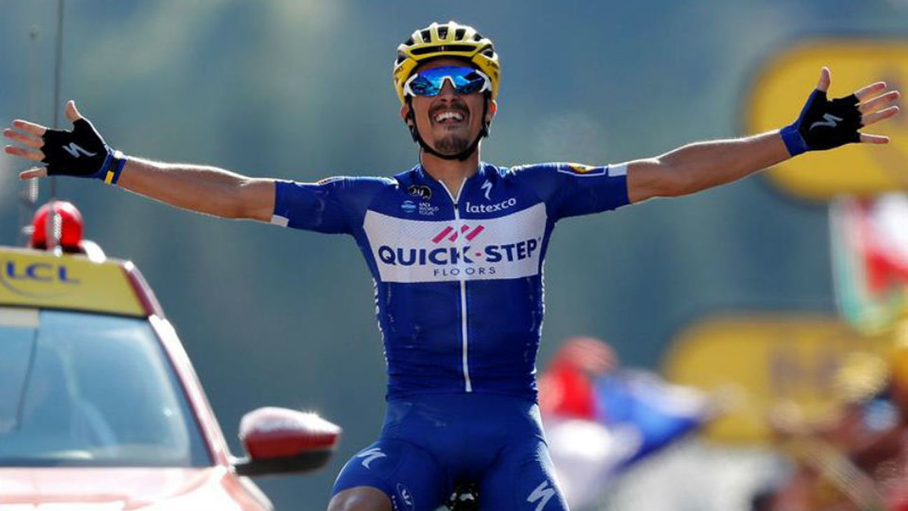 Tour: Alaphilippe se consagra en los Alpes