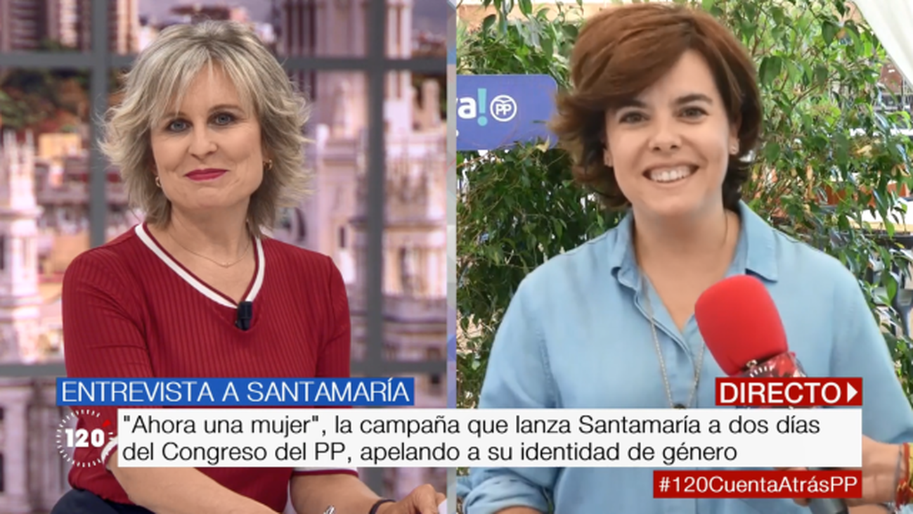 Soraya Sáenz de Santamaría: “A mí me gustaría que en el Congreso votáramos ya integrados”