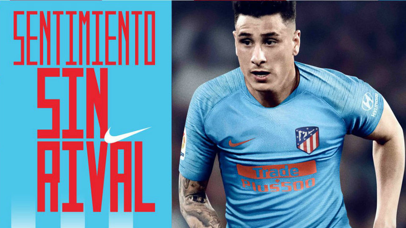 Azul claro para la segunda equipación del Atlético