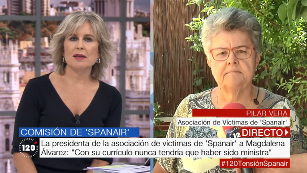 Pilar Vera: “Los errores que ocasionaron la tragedia siguen latentes en el sistema de la aviación civil española”