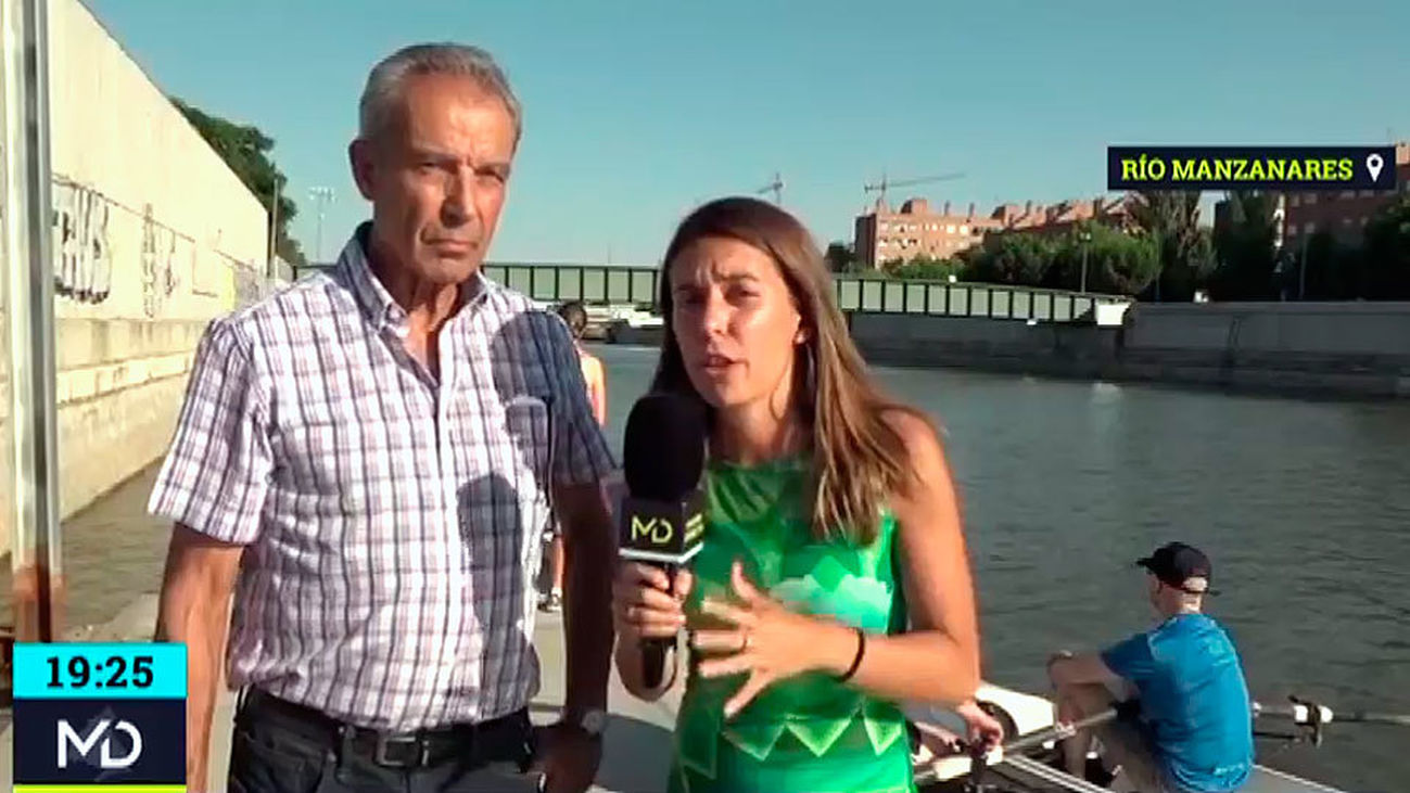 Pedro Arévalo, presidente de los remeros de Madrid: “Valmayor no es ninguna opción para nosotros"