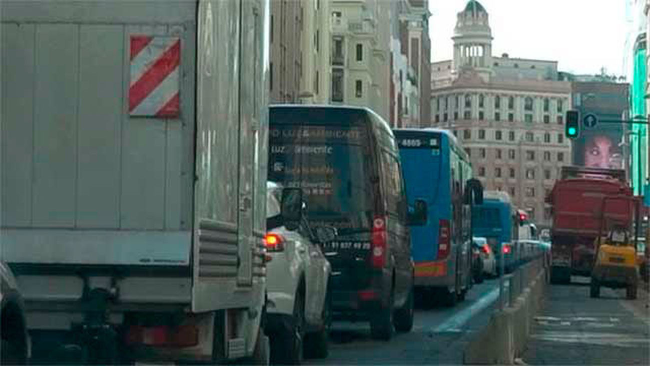 21 minutos en recorrer la Gran Vía