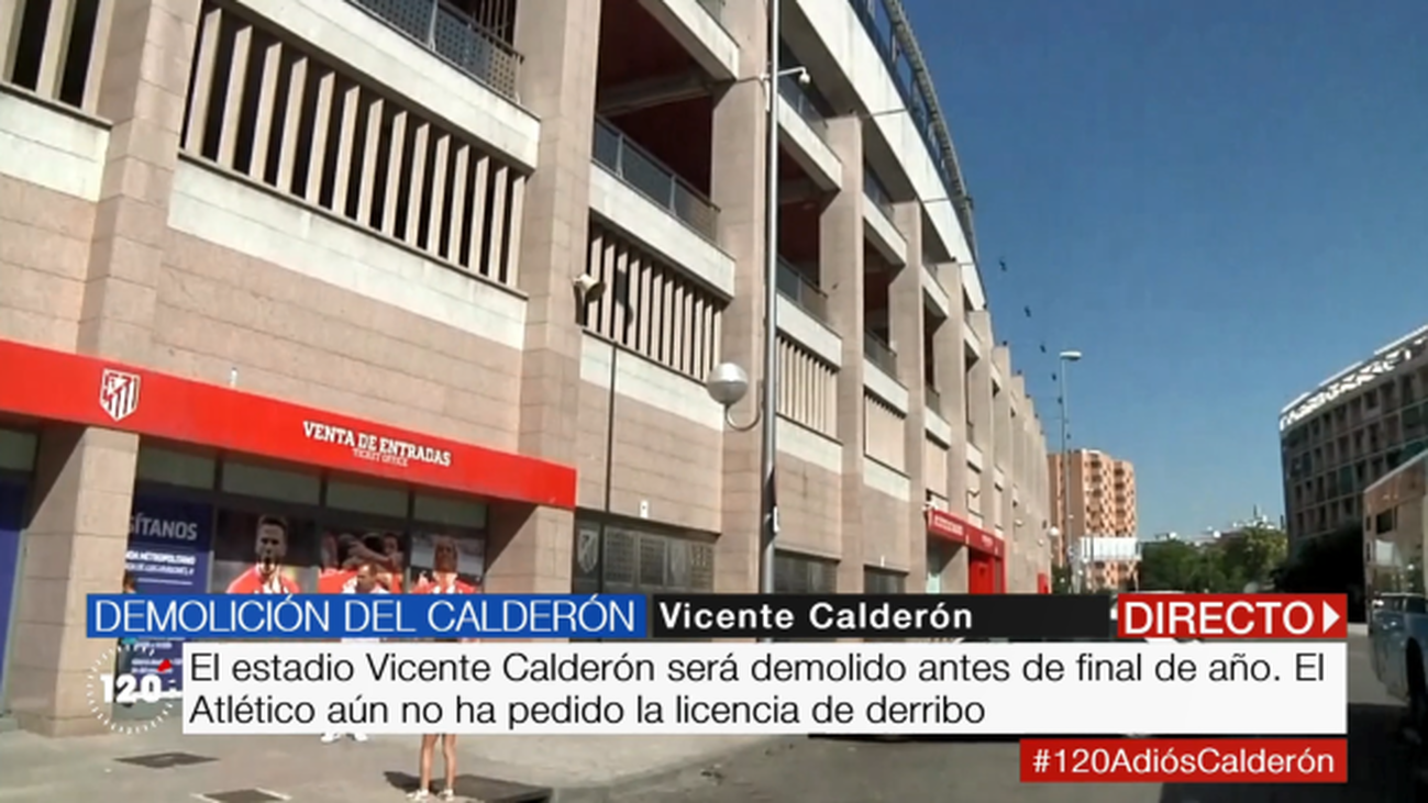 El Vicente Calderón será demolido antes de final de año