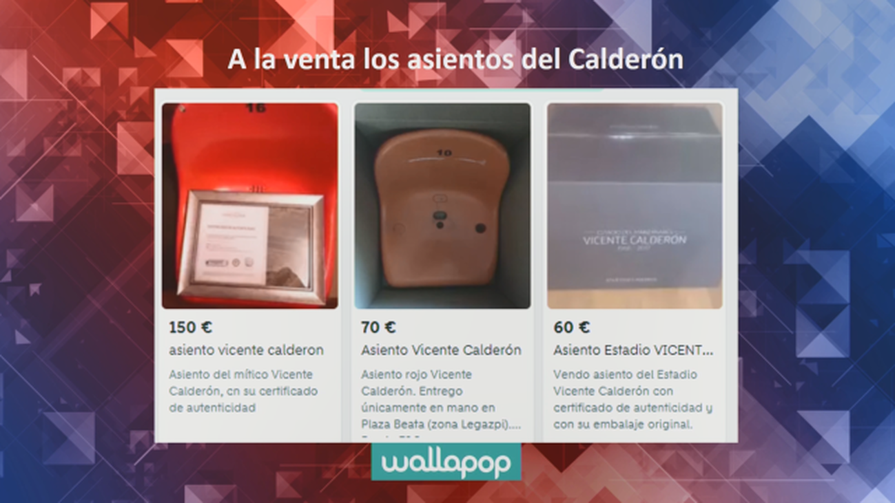 Las butacas del Calderón, a subasta en Internet