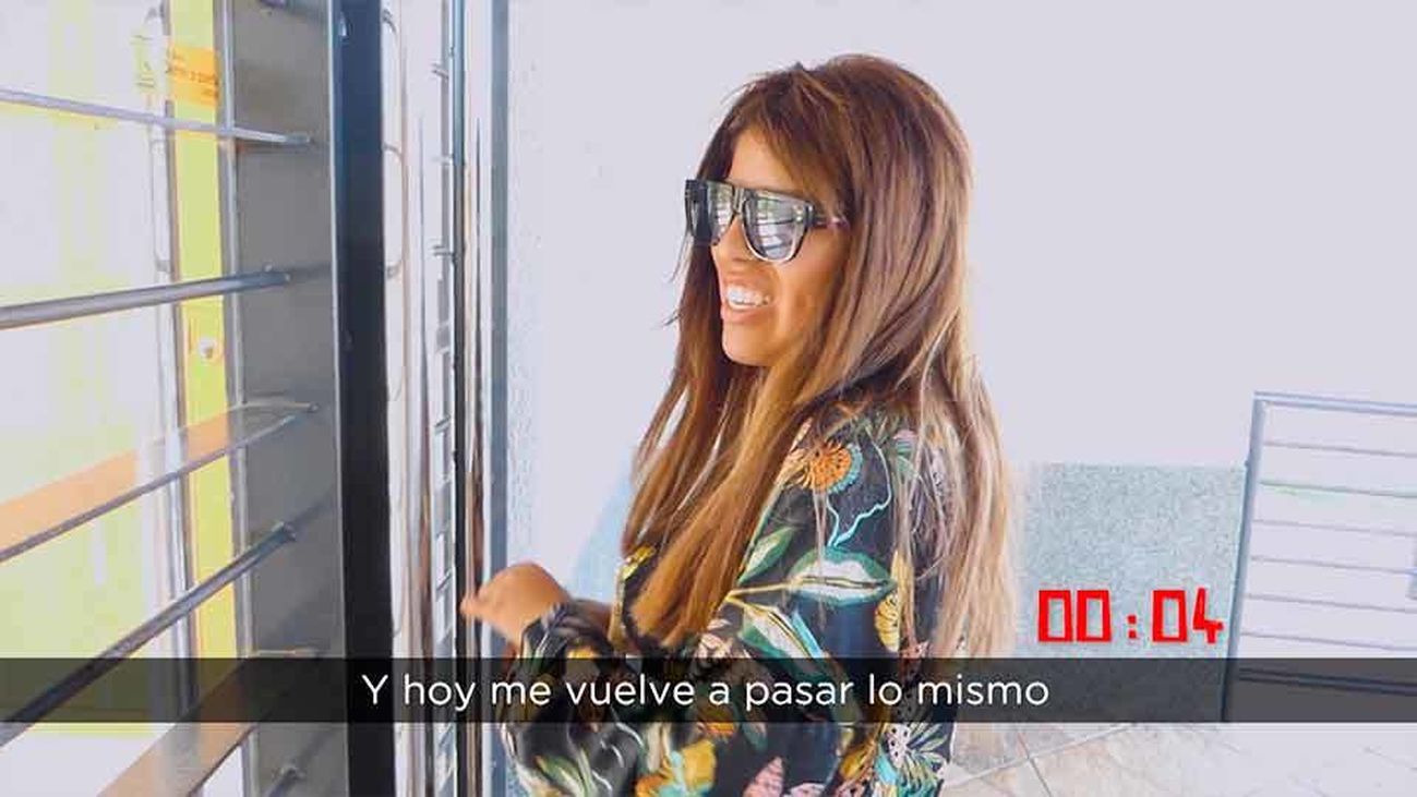 Isa Pantoja, incapaz de entrar en casa