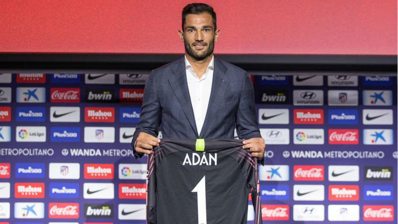 Adán: "Vengo a un equipo campeón, a un gigante"