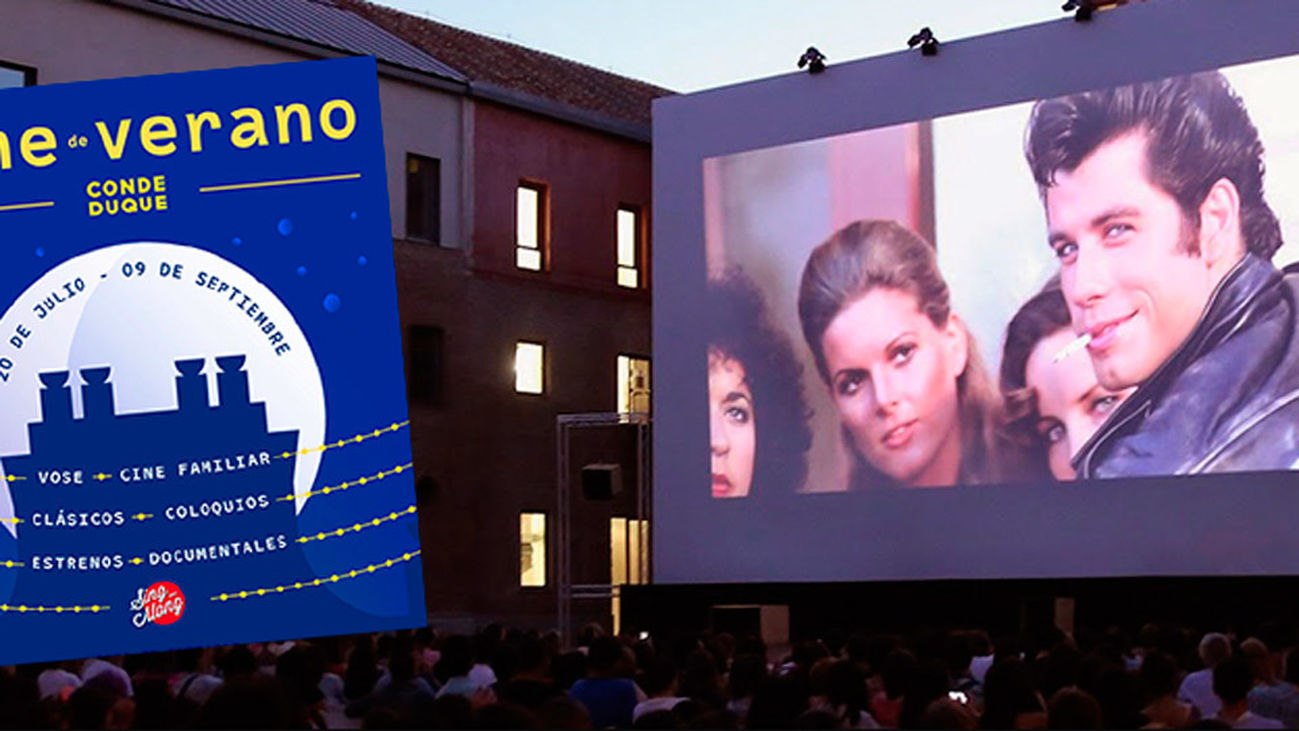 Cine de verano en Conde Duque