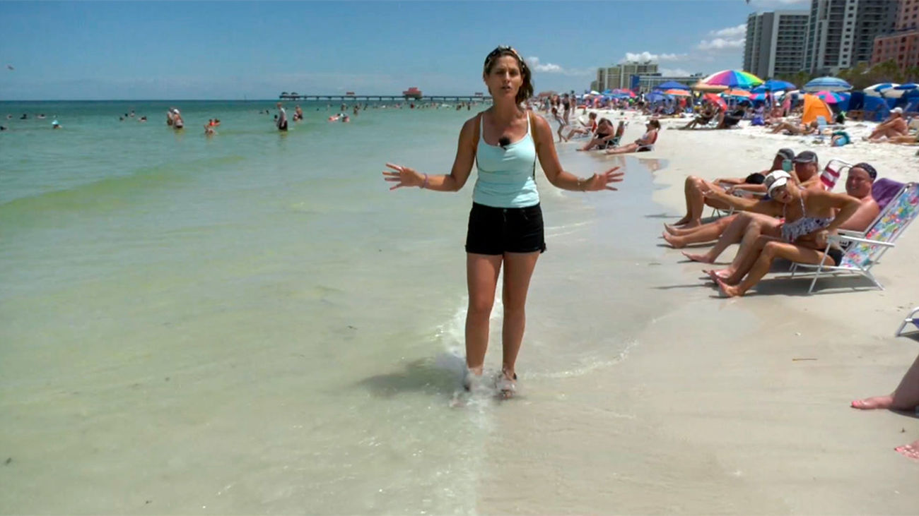 Madrileños por el Mundo se baña en las playas de Tampa (Florida)