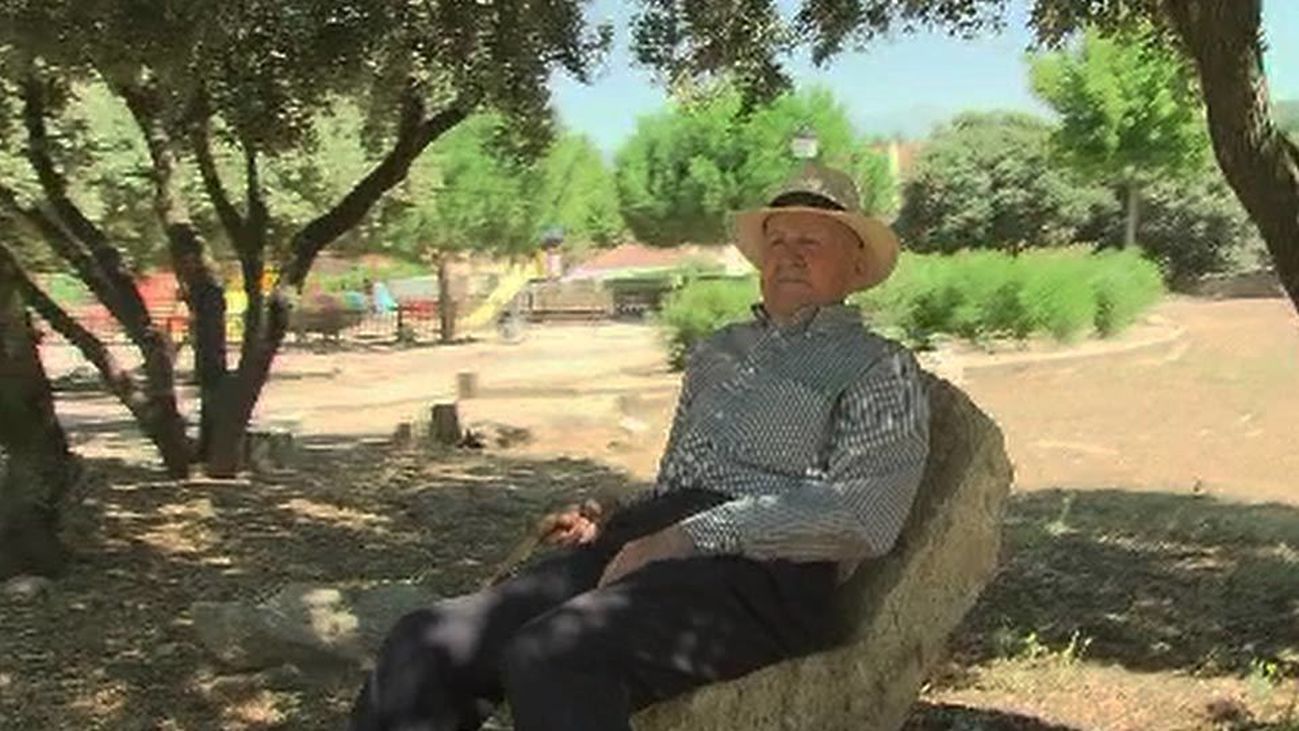 Saturnino, toda una institución en Galapagar, ya tiene parque