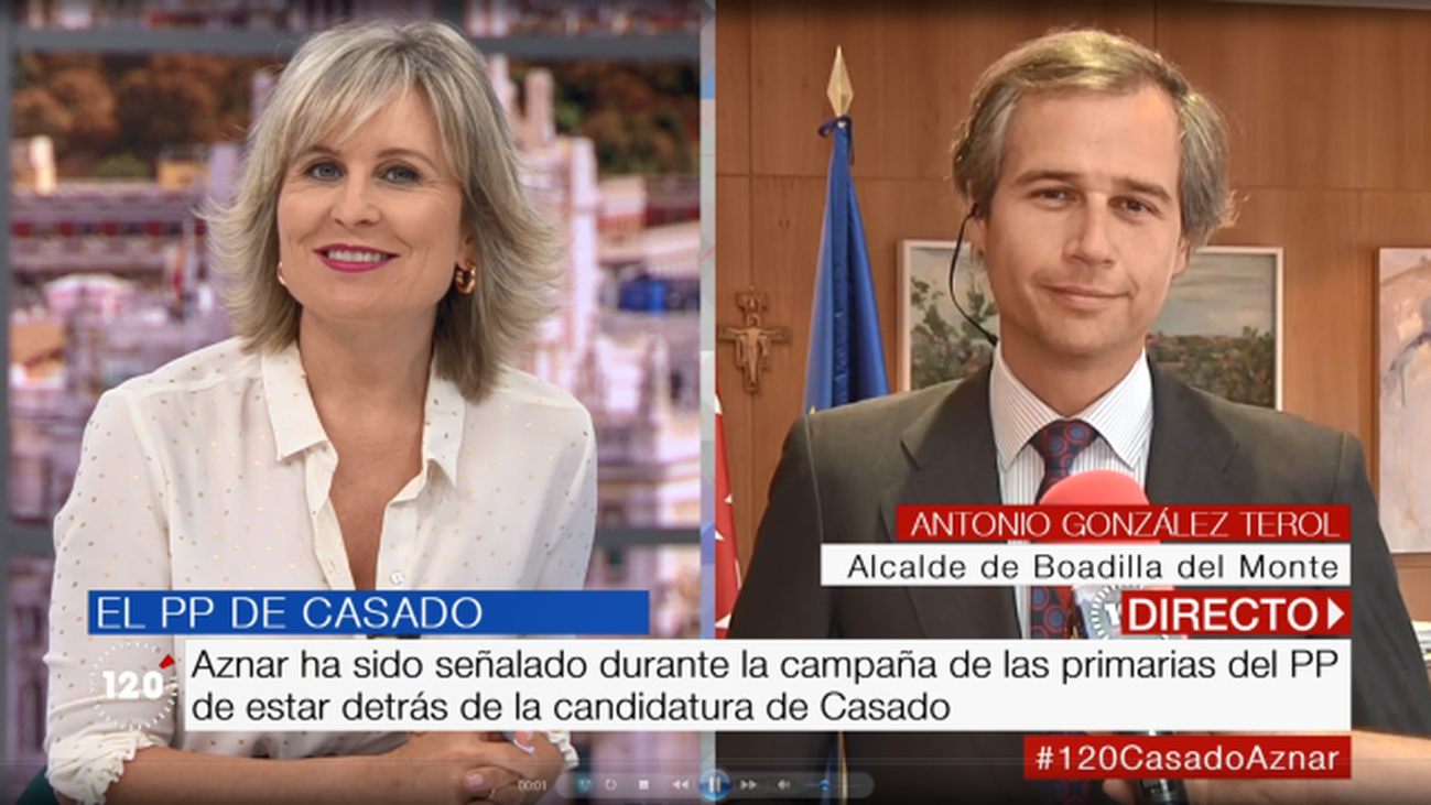 Antonio González Terol: “Pablo Casado quiere que Santamaría se sume a su proyecto de integración”