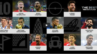 Modric, Griezmann, Cristiano, Mbappe y Messi, candidatos a 'The Best'