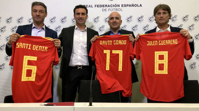 Presentados los nuevos seleccionadores sub'21, sub'19, sub'17 y sub'16