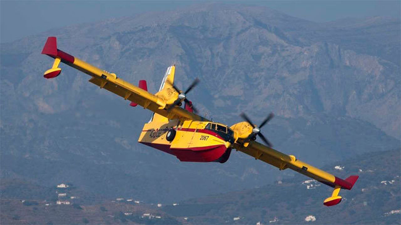 España envía dos aviones a Grecia para  ayudar a la extinción de los incendios