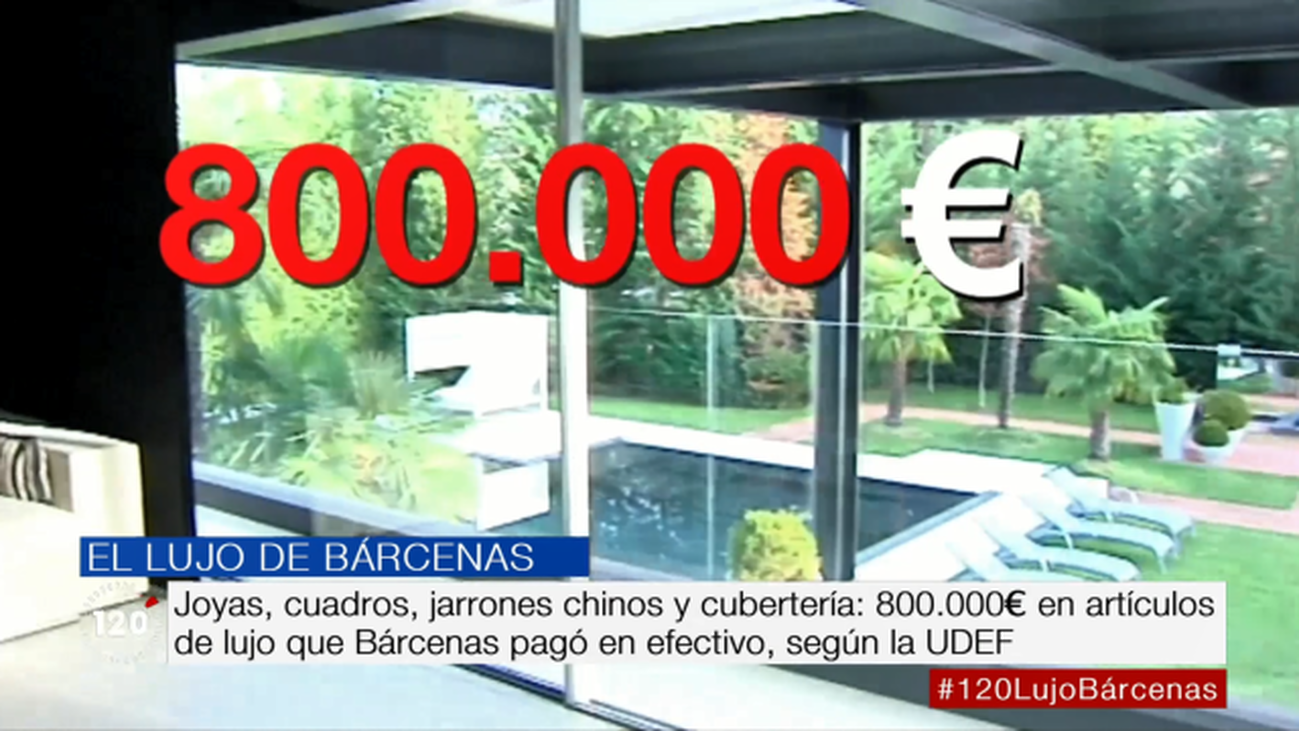 El lujo de Bárcenas, bajo lupa