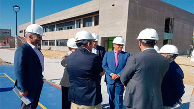 Las obras del nuevo IES de Alcobendas estarán acabadas para el próximo curso