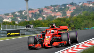 GP Hungría: Vettel manda en los libres con Sainz 8º y Alonso 12º