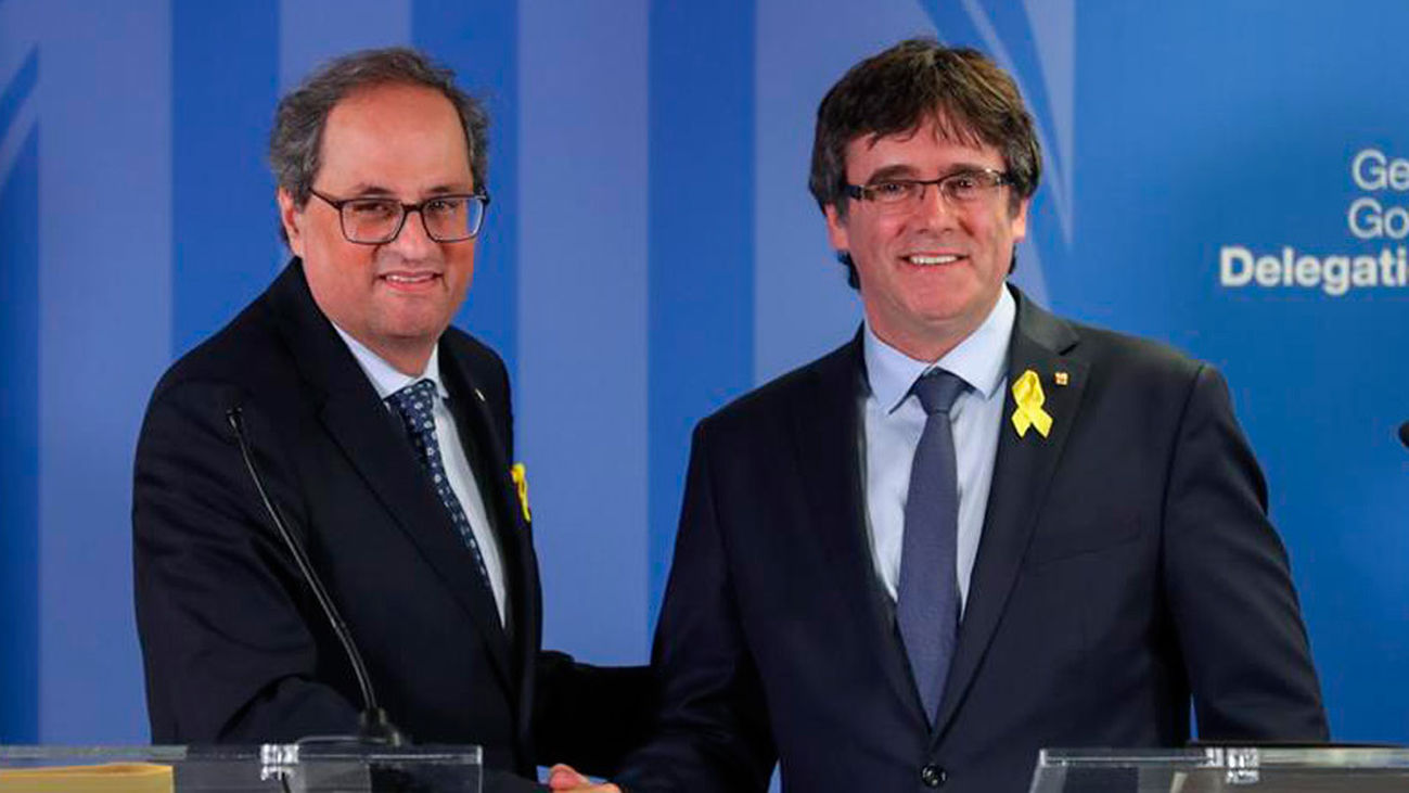 Puigdemont dice que Sánchez tiene que "hacer sus deberes" y pasar a los hechos