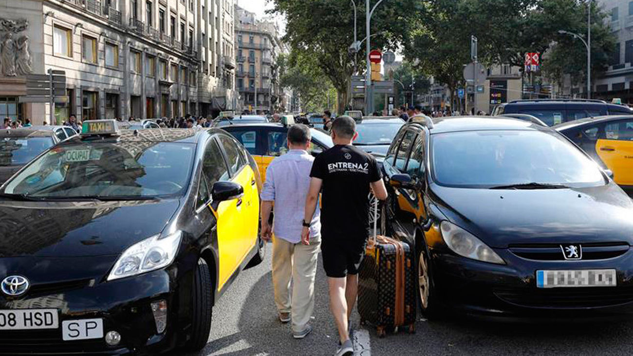 Taxistas Barcelona