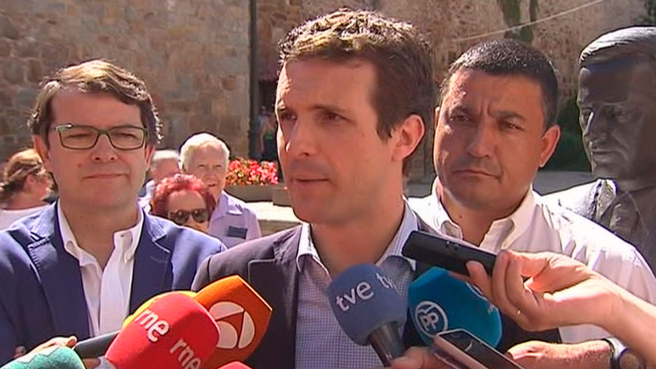 Casado afirma que "ha acabado" el  "período de gracia" para el Gobierno