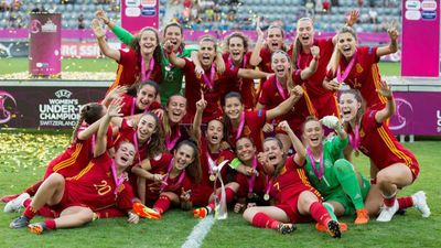 0-1. Campeonas de Europa sub'19
