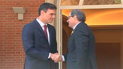 Pedro Sánchez propone a Quim Torra un cara a cara en 21-D en Barcelona