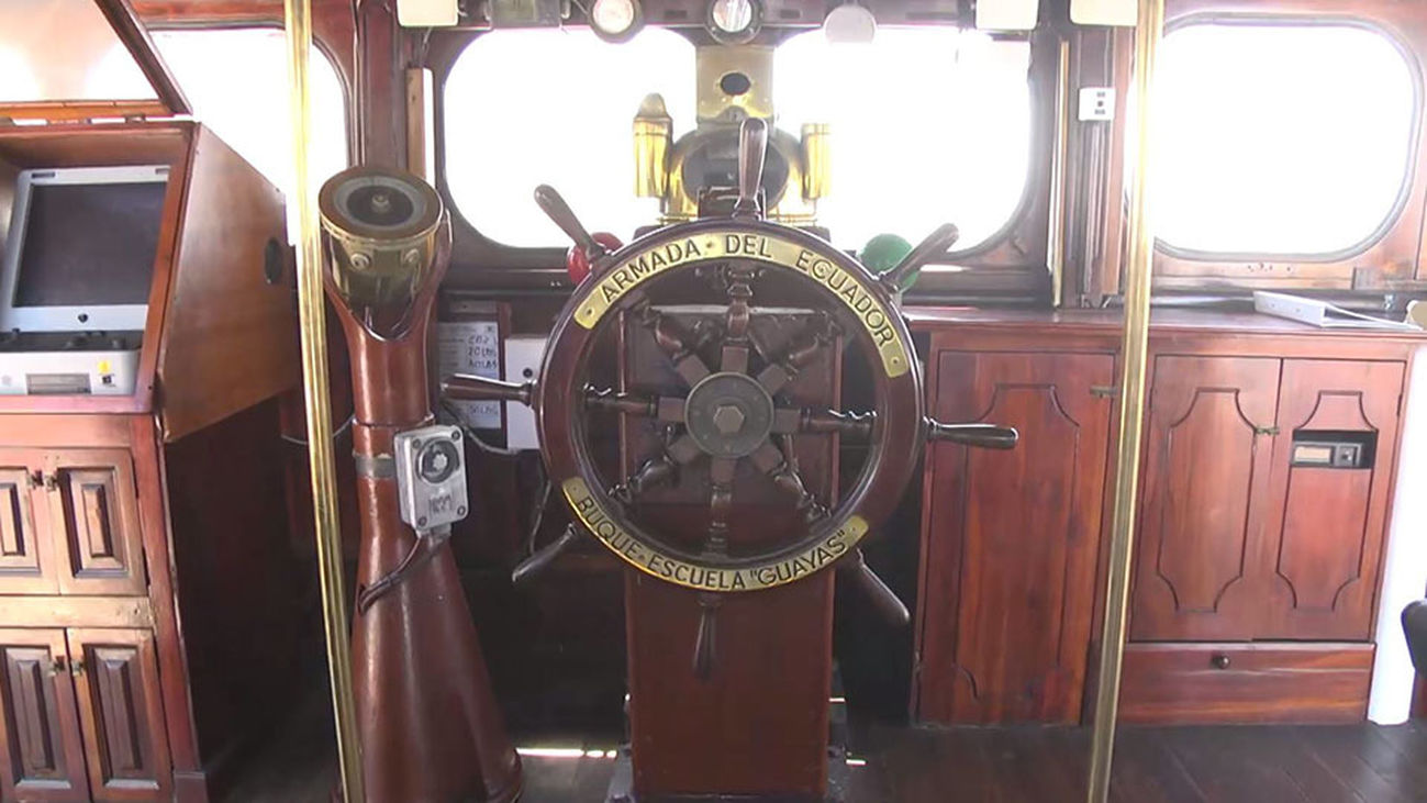 Nos adentramos en el mundo marinero en el Buque Escuela Guayas