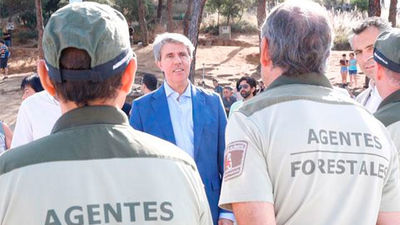 Baja un 80% la superficie quemada en Madrid respecto a 2017