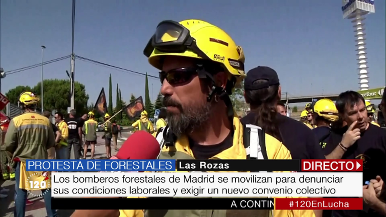 “Que nos eliminen turnos esclavistas”: la denuncia de los bomberos forestales