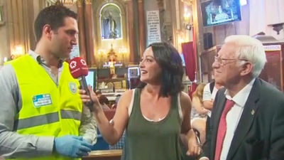 Desayuno con camareros muy especiales