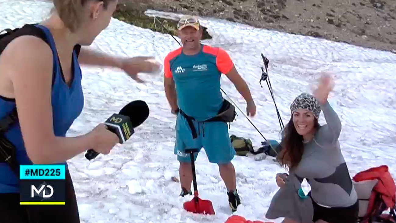 Subimos a la nieve en pleno verano