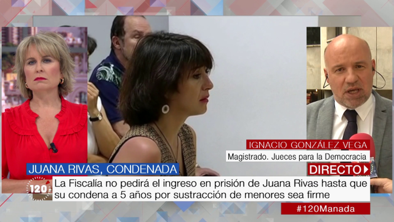 González Vega valora la sentencia de Juana Rivas: "Me ha parecido una pena excesiva"