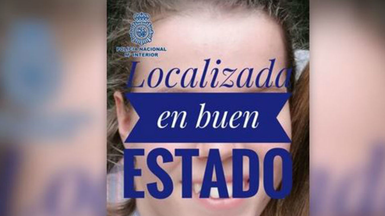 Localizada en buen estado la adolescente alemana desaparecida en Madrid