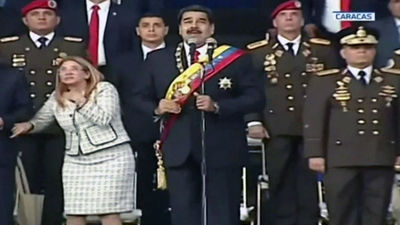 Maduro acusa a la ultraderecha y al presidente de Colombia de atentar contra él