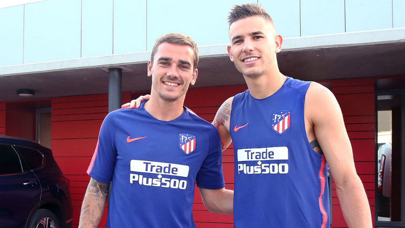 Griezmann y Lucas de vuelta; el Atleti mira a la Supercopa