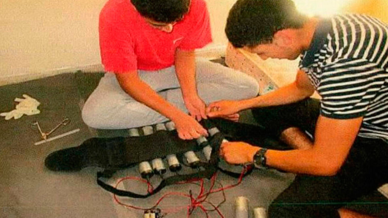 Fotografía de los terroristas de los atentados de Barcelona y Cambrils (La Razón)