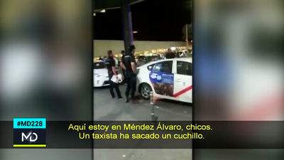 Detienen a un taxista por amenazar con un cuchillo a un conductor de Cabify