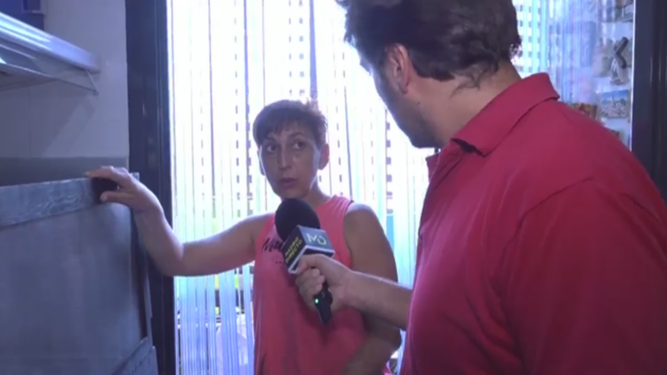 Aterrados por una vecina en San Blás