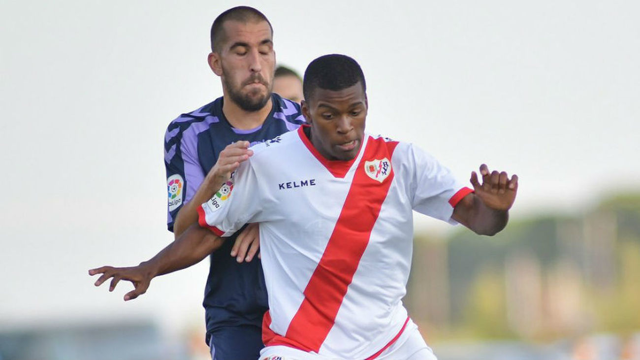 2-0. El Rayo cae ante el Valladolid